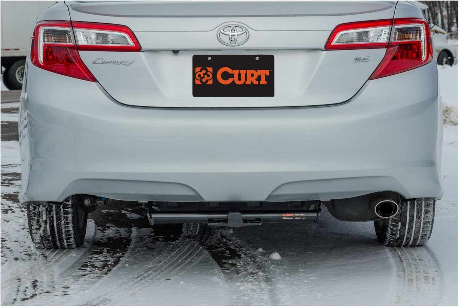 CURT 12107 Class 2 Trailer Hitch, 1-1/4-Inch Receiver, Compatible with Select Toyota Avalon, Camry