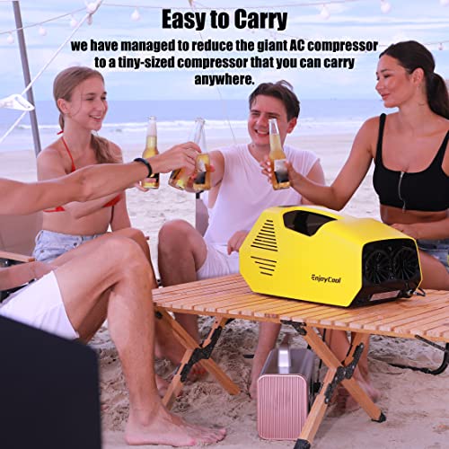 portable air conditioner 2380BTU's of fast cooling 240Wh Add-On battery with extended & custom run times ultralight portable air conditioner outdoor air conditioner portable car air conditioner 24 volt dc air conditioner