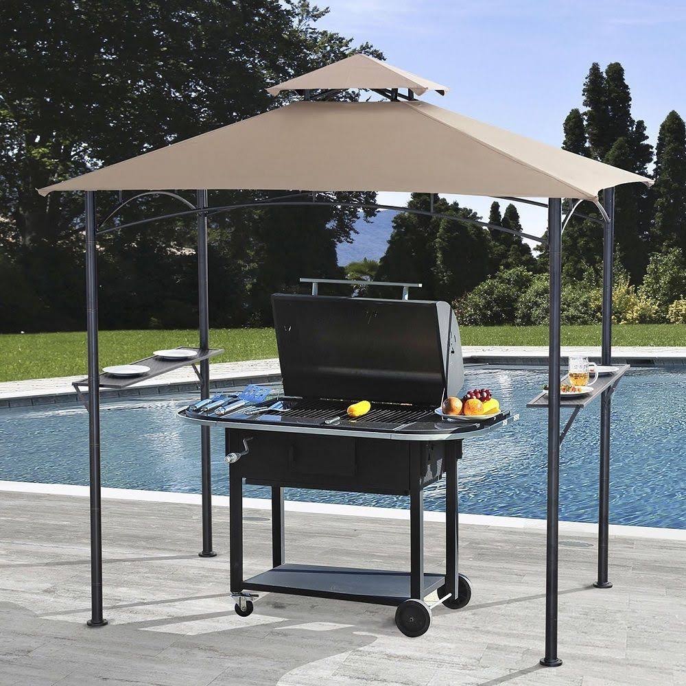 Garden Winds Grill Shelter Replacement Canopy for Model L-gz238pst-11