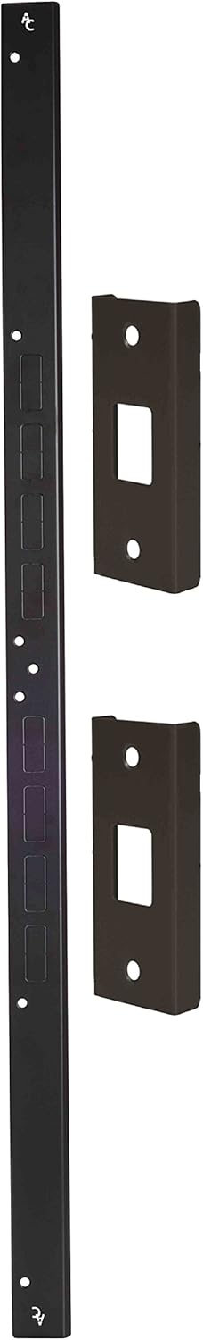 Door Armor Mini - Door Security Reinforcement Kit For Jamb, Frame, Strike Plate - DIY Home Security – Bronze Pack of 2