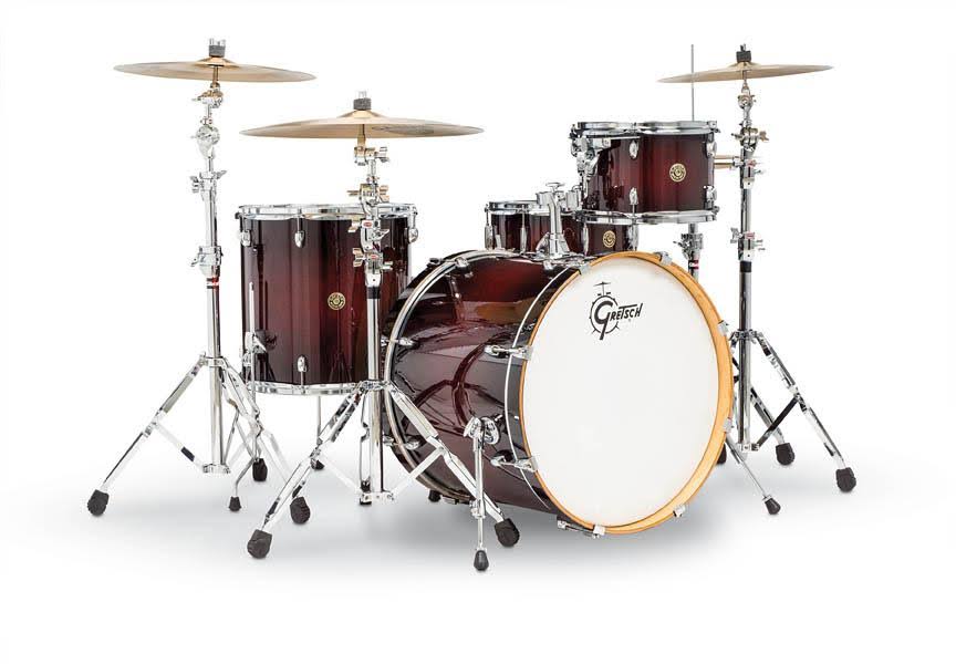 Gretsch Catalina Maple 4 Piece Shell Pack: Deep Cherry Burst