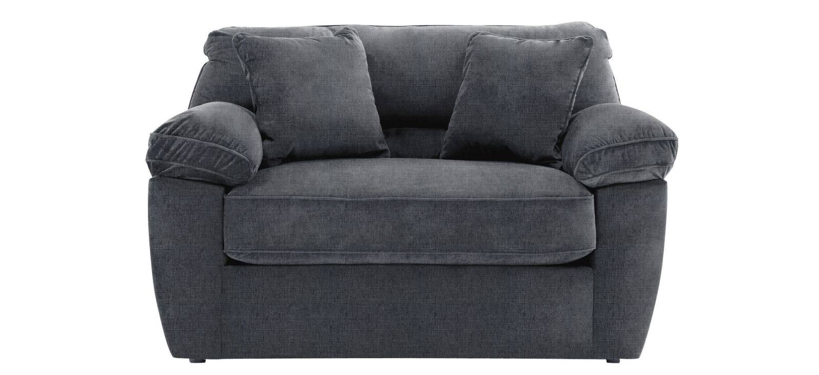 Rockport Twin Sleeper Chair in Gray by Overnight Sofa