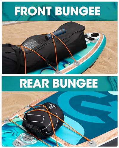 CETANA 11'6×35" Extra Wide Stand Up Paddle Board for Adults & Youth, 400lb Capacity Inflatable Paddle Board, Sup for 2+1 Person with Removable US Fin, 100L Backpack, Floating Paddle, Safety Leash