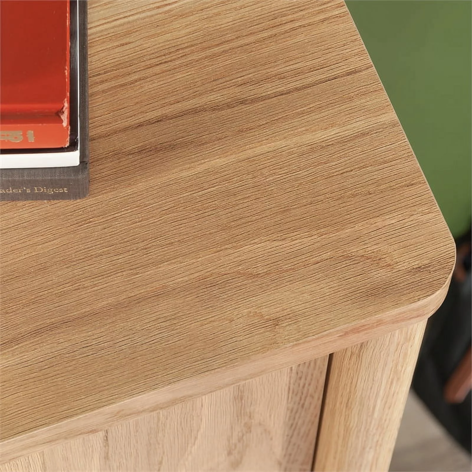 Sauder Dover Edge Bedroom Armoire with Drawer, Timber Oak Finish