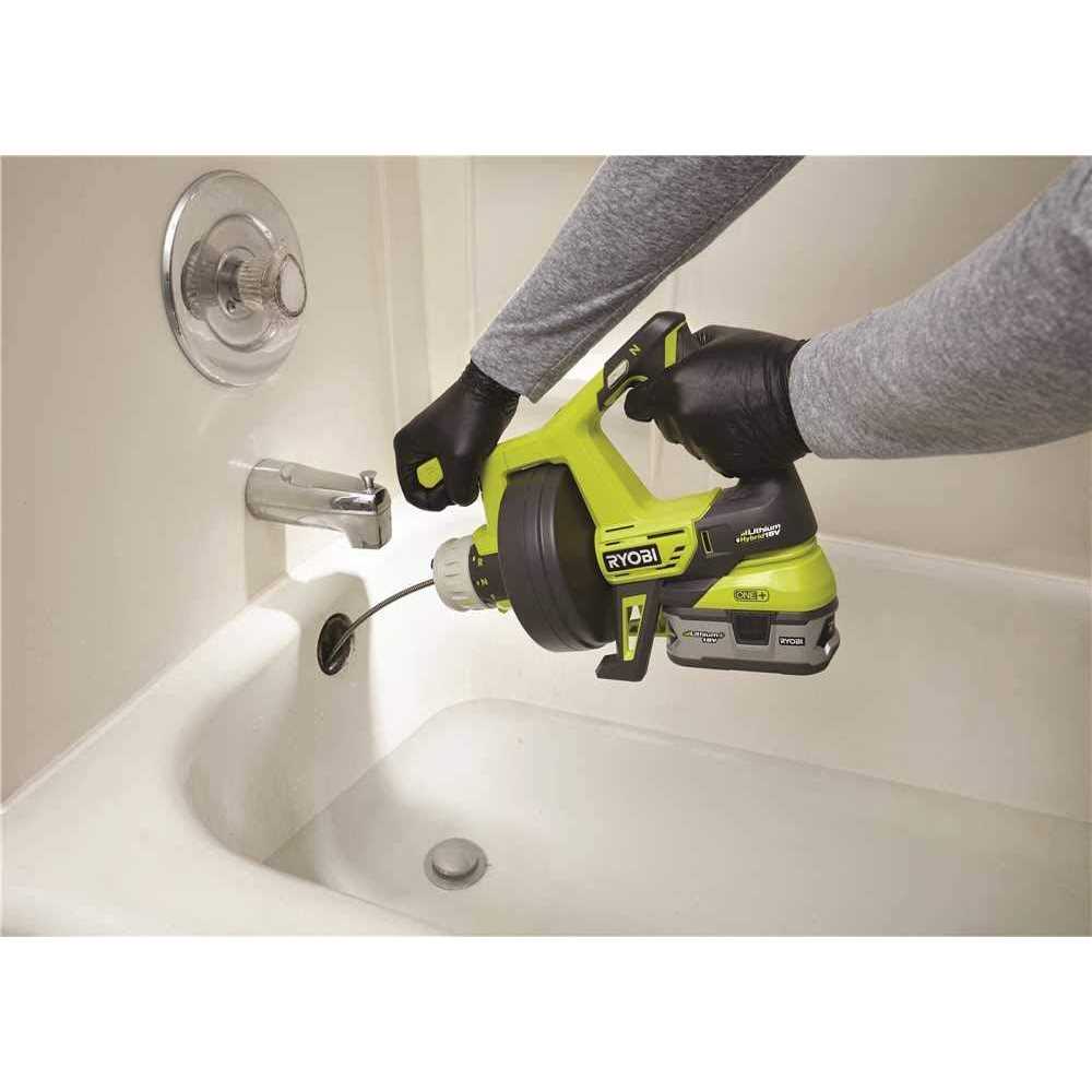 Ryobi 18-Volt ONE+ Hybrid Drain Auger P4002 - Shop Hardware Tools Online Store