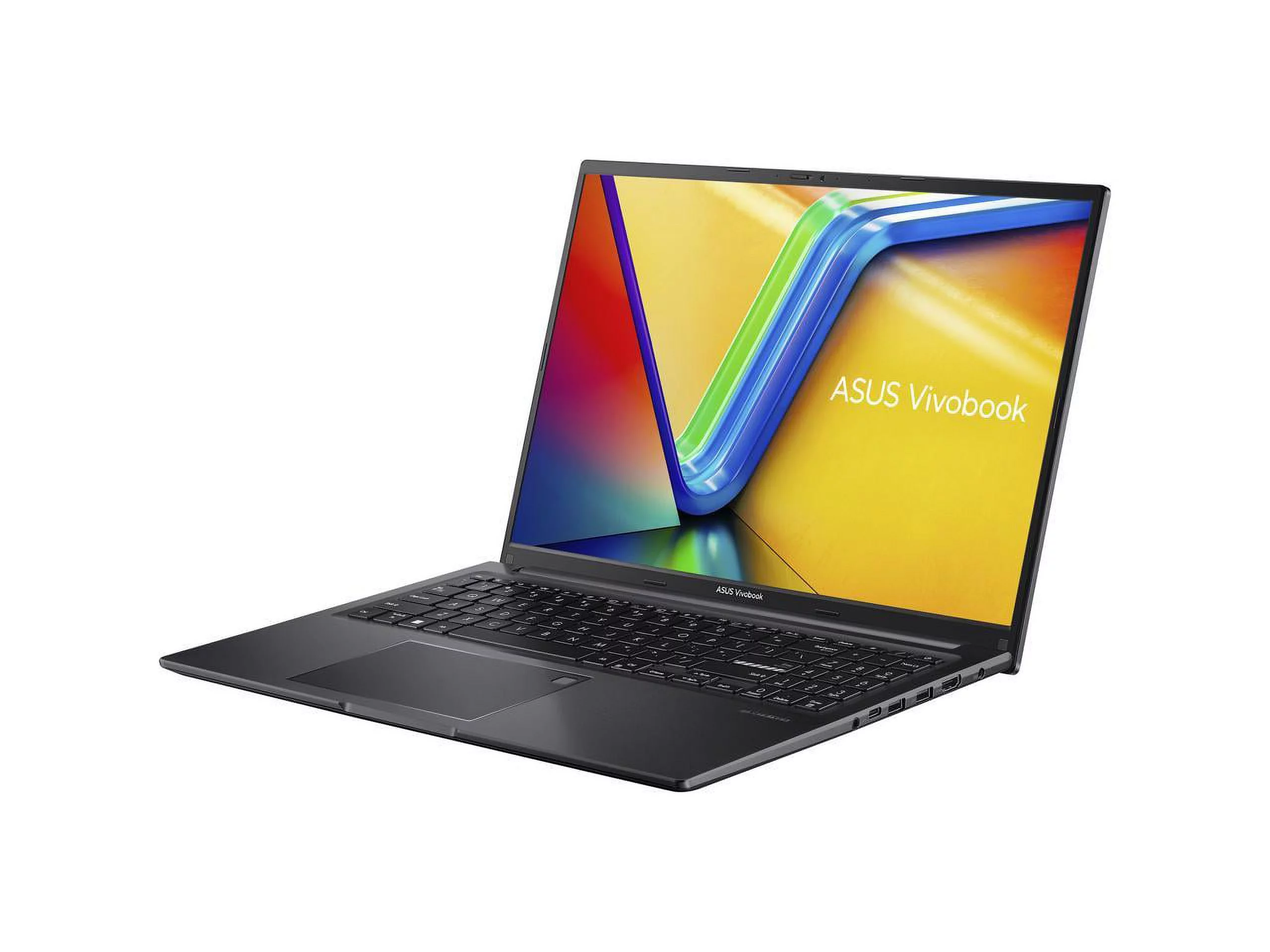 ASUS VivoBook 16 Laptop, 16" WUXGA (1920 x 1200) 16:10 Display, AMD Ryzen 7 7730U CPU, AMD Radeon Graphics, 16GB RAM, 1TB SSD, Fingerprint Sensor, Windows 11 Home, Indie Black, M1605YA-ES74