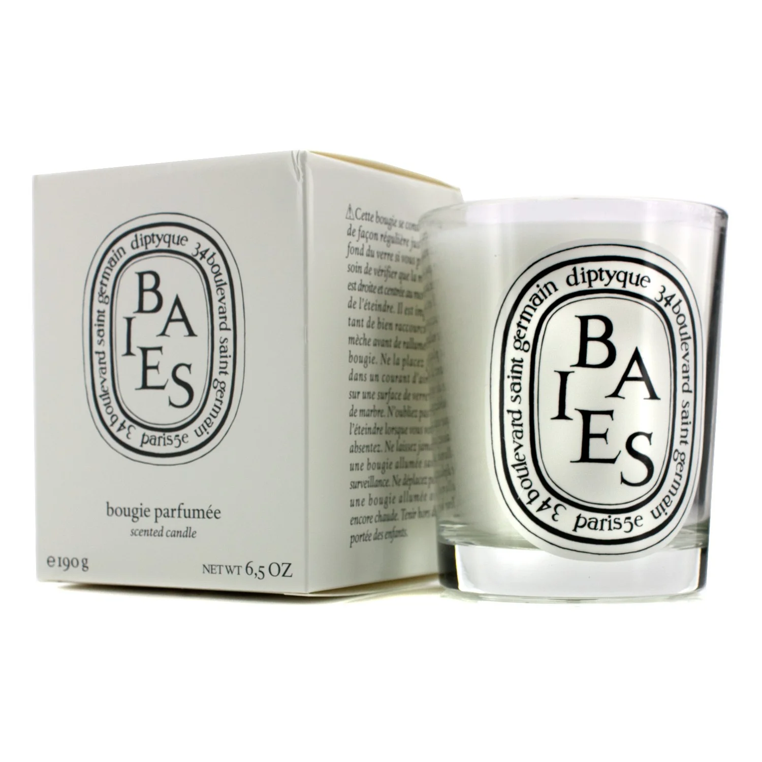 Diptyque Scented Candle - Baies (Berries)  190g/6.5oz
