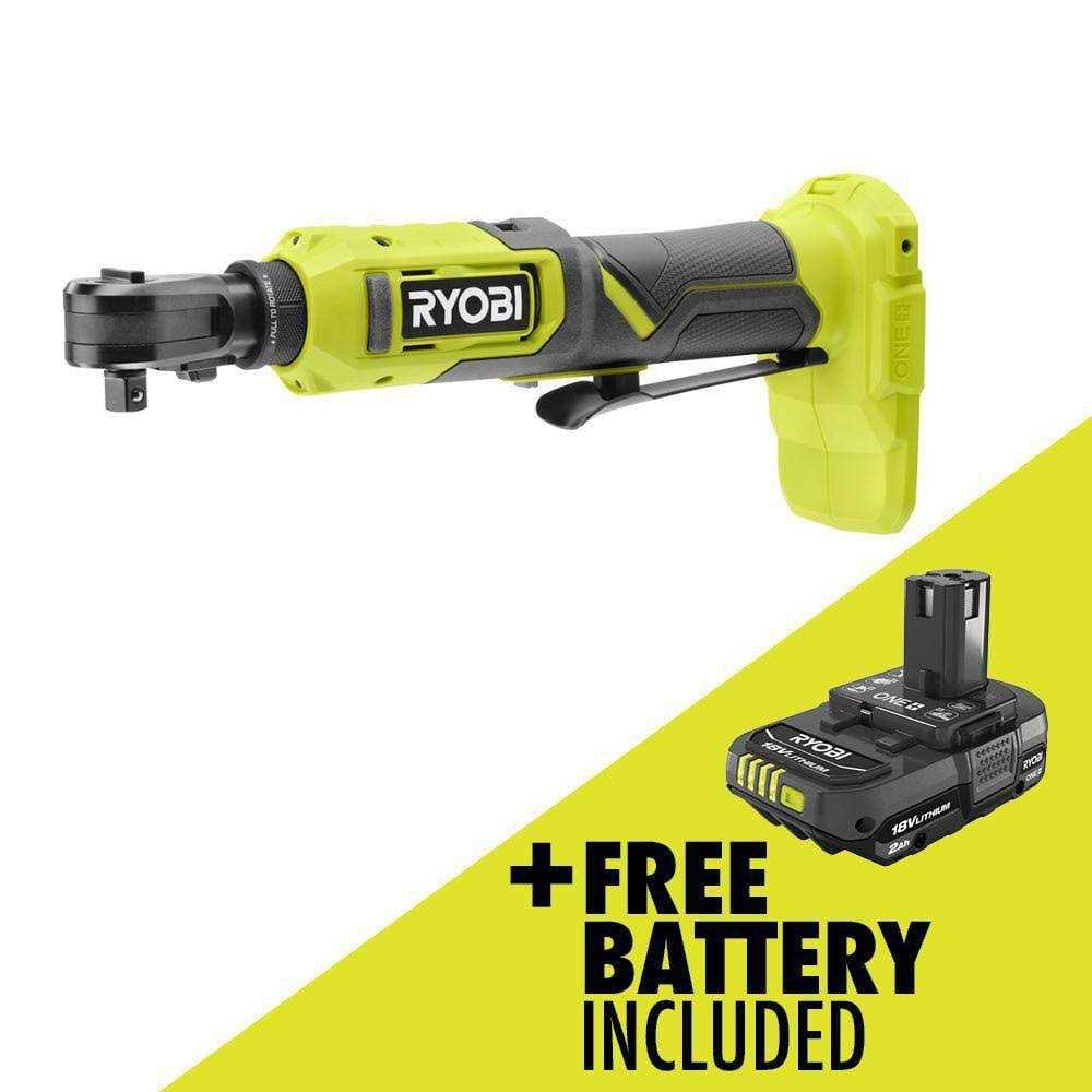 Ryobi ONE+ 18V Cordless Multi Size Ratchet with ONE+ 18V Ah Lithium-Ion Battery - Shop Hardware Tools Online Store