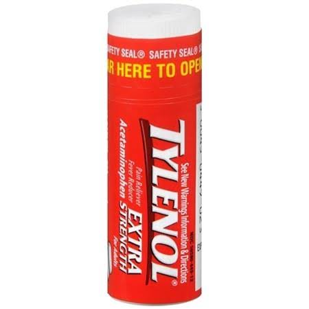 Tylenol Extra Strength Caplets 10 Count, (Pack of 12)