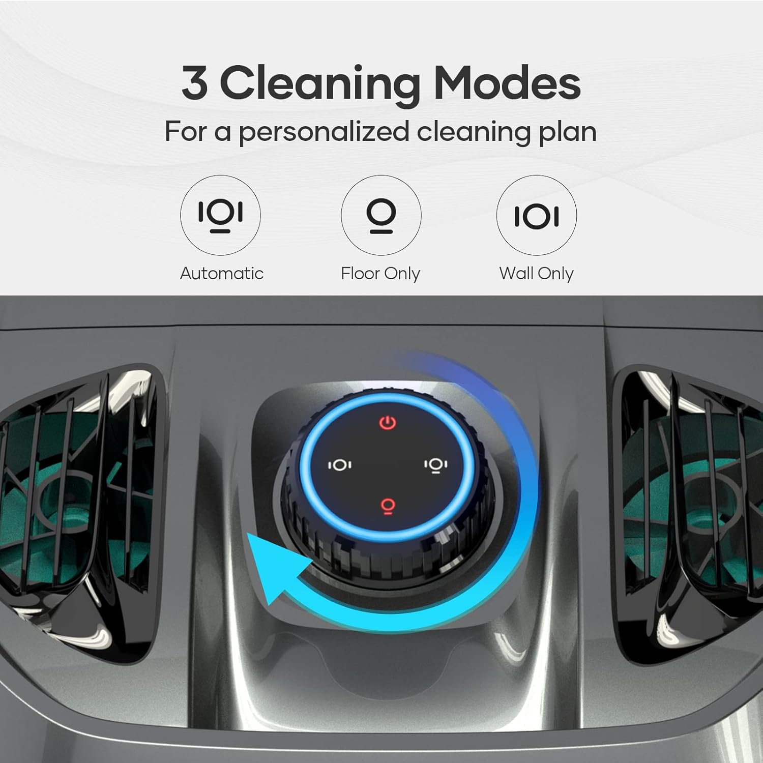 AIPER Seagull Pro Cordless Robotic Pool Vacuum Cleaner, Wall Climbing Pool Vacuum Lasts up to 150 Mins, Quad-Motor System, Smart Navigation, Ideal for In-Ground Pools up to 1,600 Sq.ft
