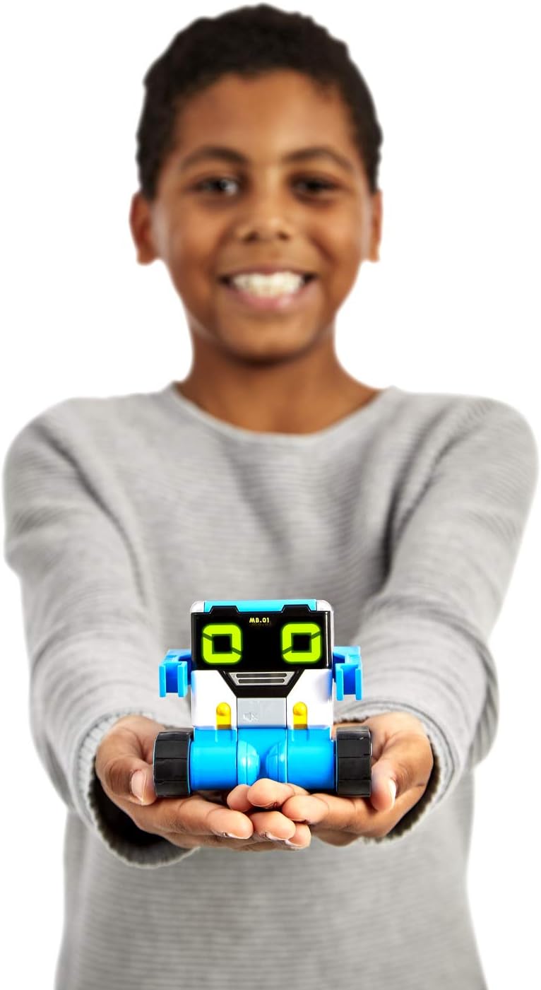 Really RAD Robots MiBRO - Interactive Remote Control Robot with Accessories, 50+ Functions & Sounds - Your Personal Prank Bot | Plays, Talks, and Pranks