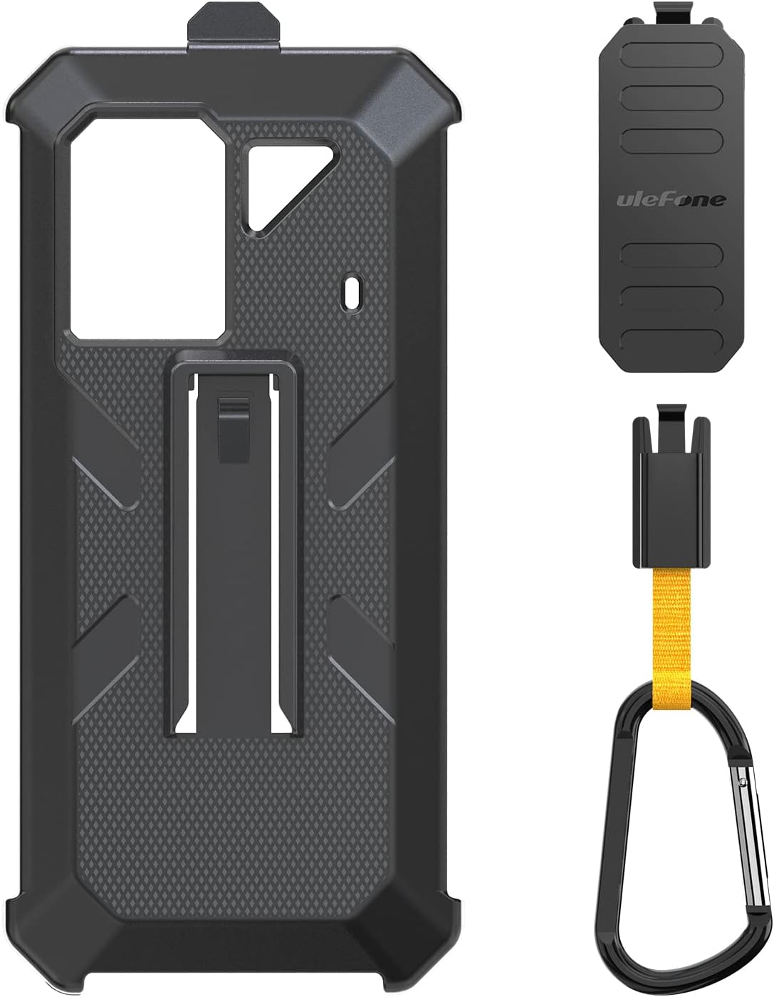 Ulefone Power Armor 18T Ultra & Case 5G Rugged Phone, Thermal Imaging Camera, 108MP Camera, 24GB+512GB MTK Dimensity 7050, 9600mAh QI 15W Wireless Charging, 6.58" FHD+ Corning Gorilla Screen