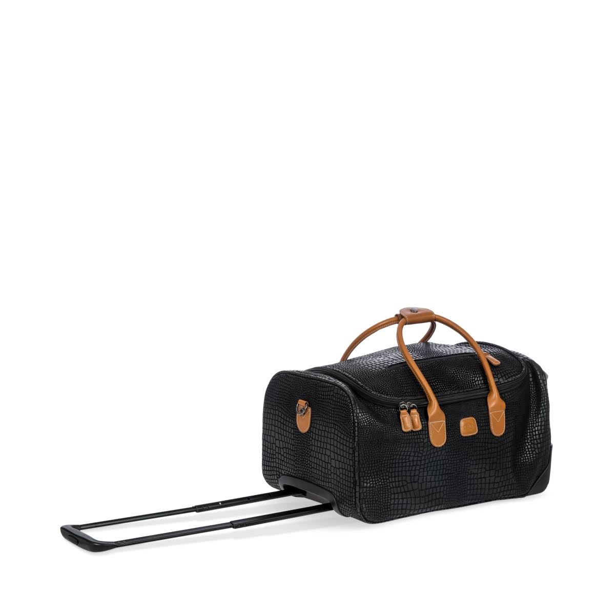 Bric&s My Safari 21x22 Carry-On Rolling Duffle Black