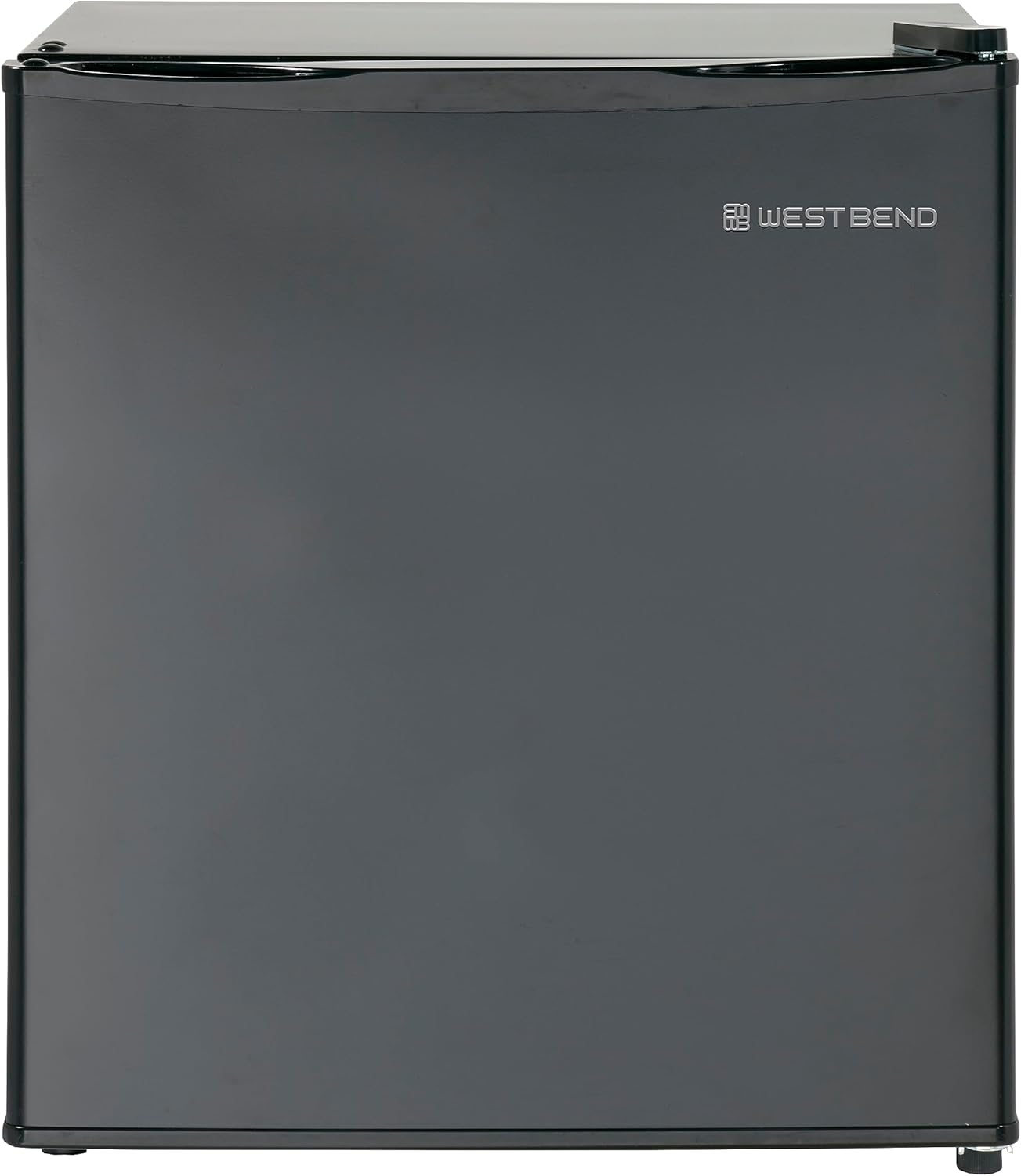 West Bend Mini Fridge Compact Refrigerator for Home Office or Dorm, Auto Defrost with Reversible Door, Energy Star Rated, 1.7-Cu.Ft., Black