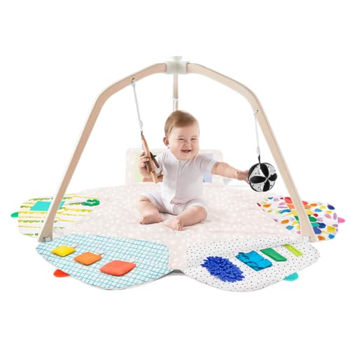 LOVEVERY | The Play Gym | Award Winning For Baby , Stage-Based Developmental Activity Gym & Play Mat for Baby to Toddler