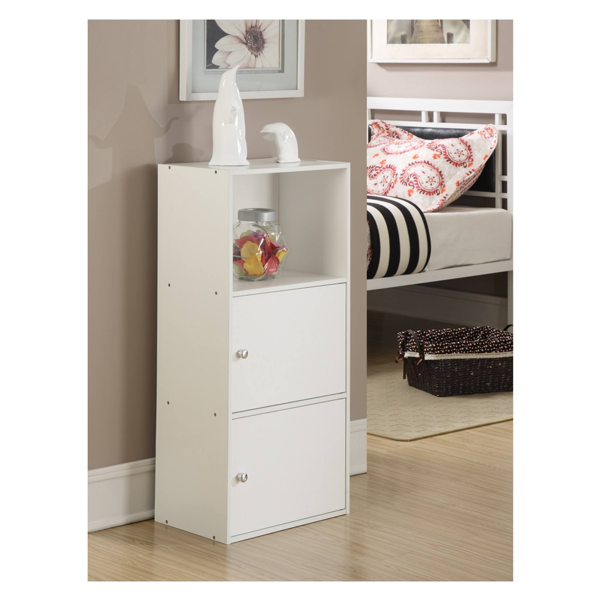 Extra Storage 2 Door Cabinet White - Breighton Home