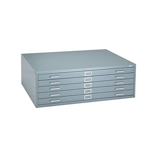 Safco Products 4997WHR Flat File Closed Base for 5-Drawer 4996WHR Flat File, Sold Separately, White