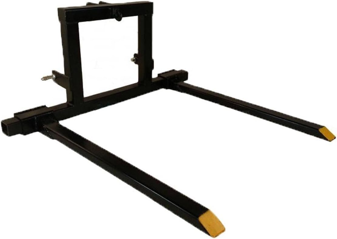 Titan Attachments 3 Point Pallet Fork Attachment Cat 1 Quick Hitch Logs Fields