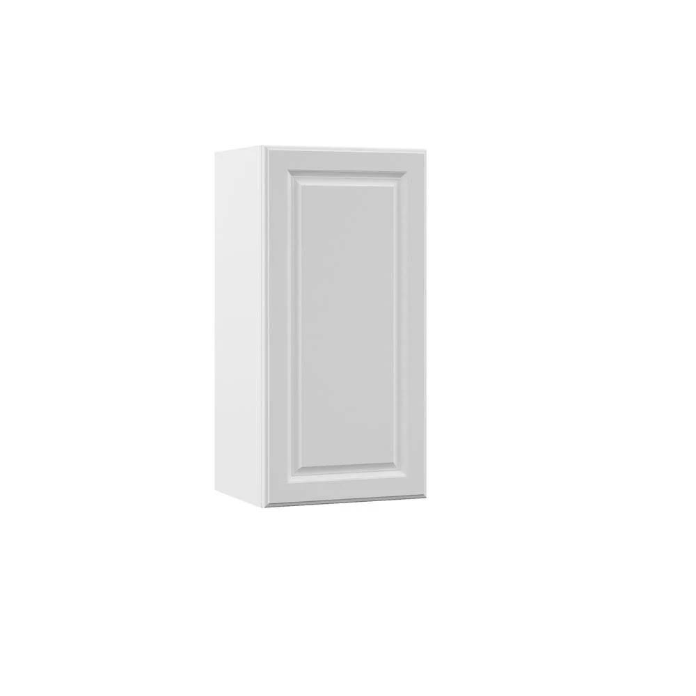 Hampton Bay Designer Series Elgin Assembled 15x30x12 in. Wall Kitchen Cabinet in White