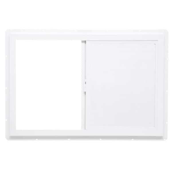 tomastores Vinyl Sliding Window Utility Left-Hand Slider Glass Screen Single-Pan - Shop Hardware Tools Online Store