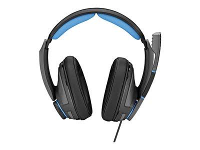 Sennheiser GSP 300 Closed Acoustic Gaming Headset - Black/Blue