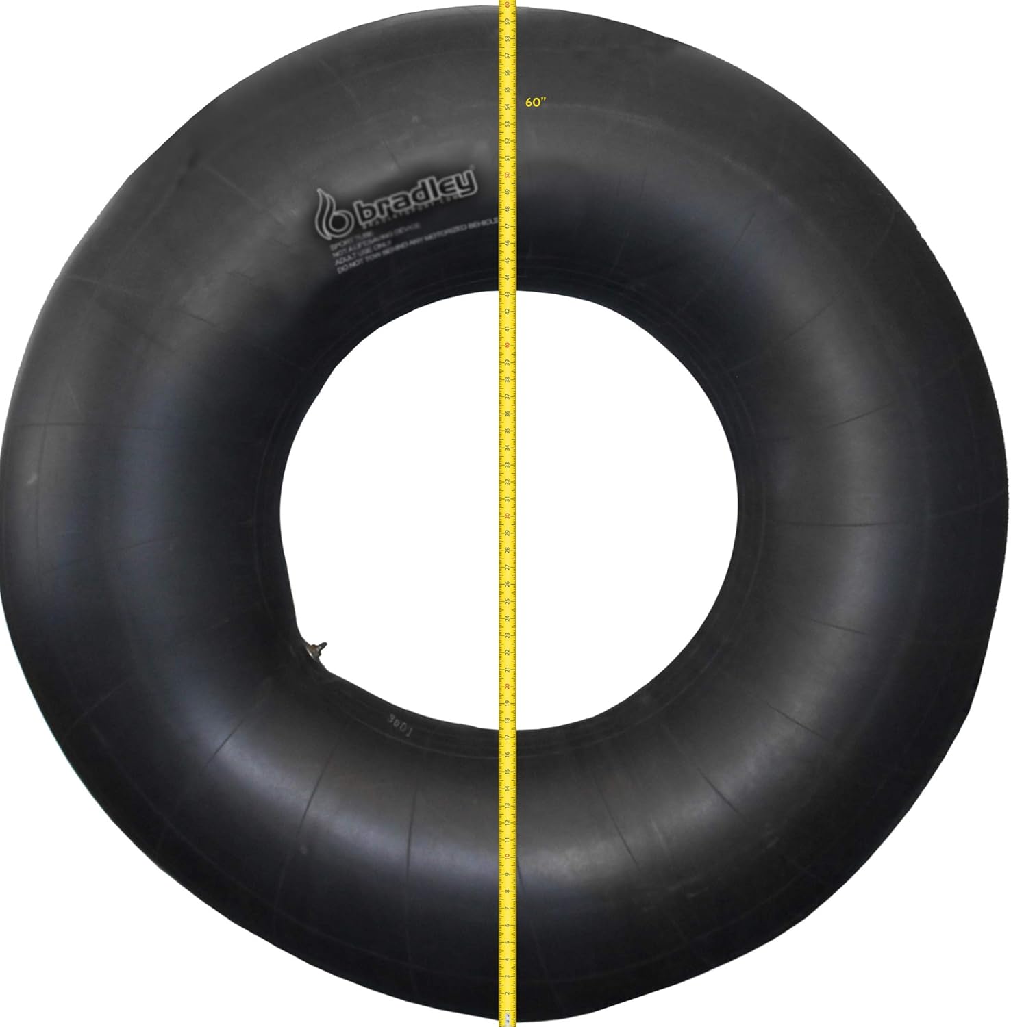 Bradley Gigantic 60" Rubber Inner Tube | River Rafting Tubes Snow Tubes Pool Closing