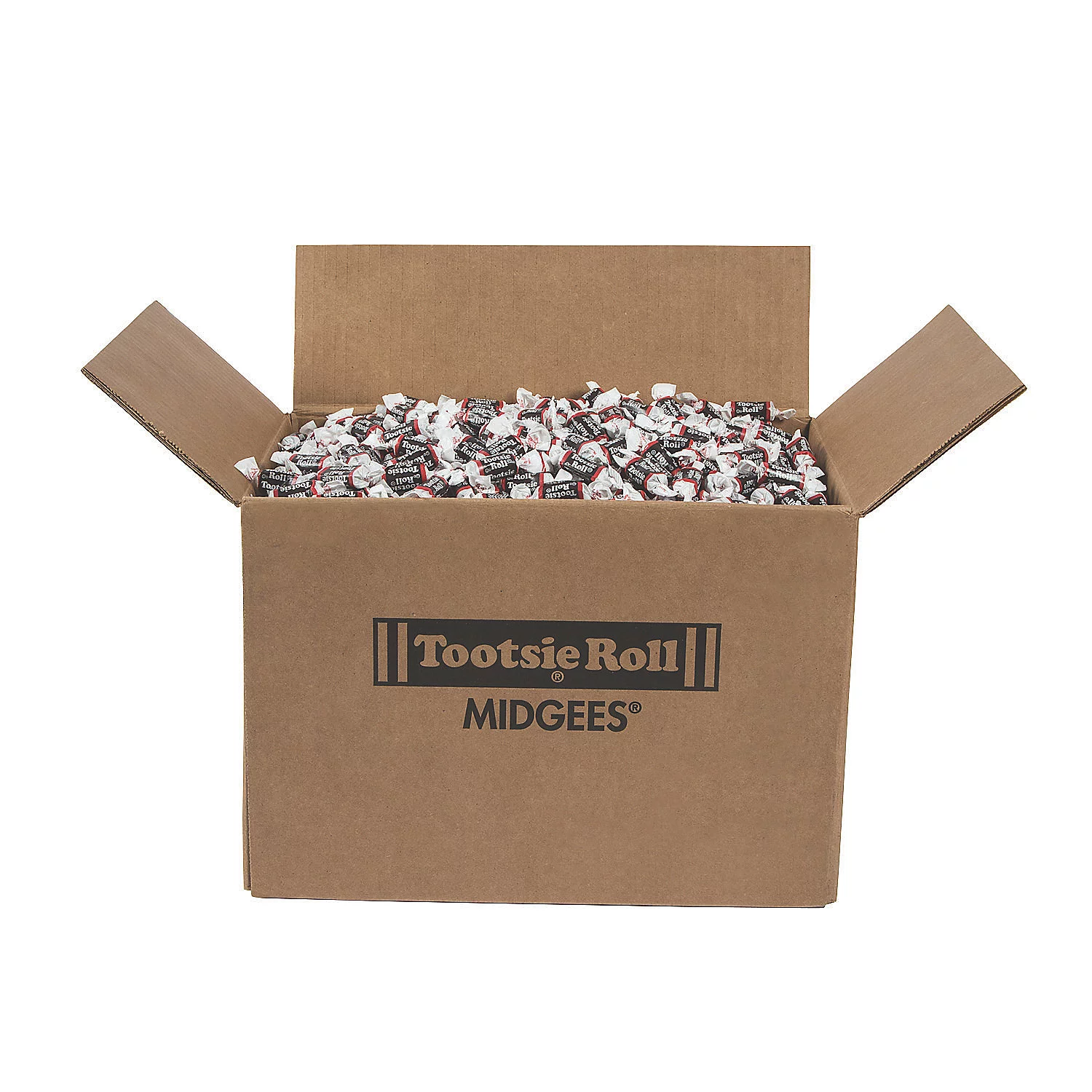 Bulk Tootsie Roll® Midgees Chocolate Candy, Edibles, Party Supplies, 2058 Pieces