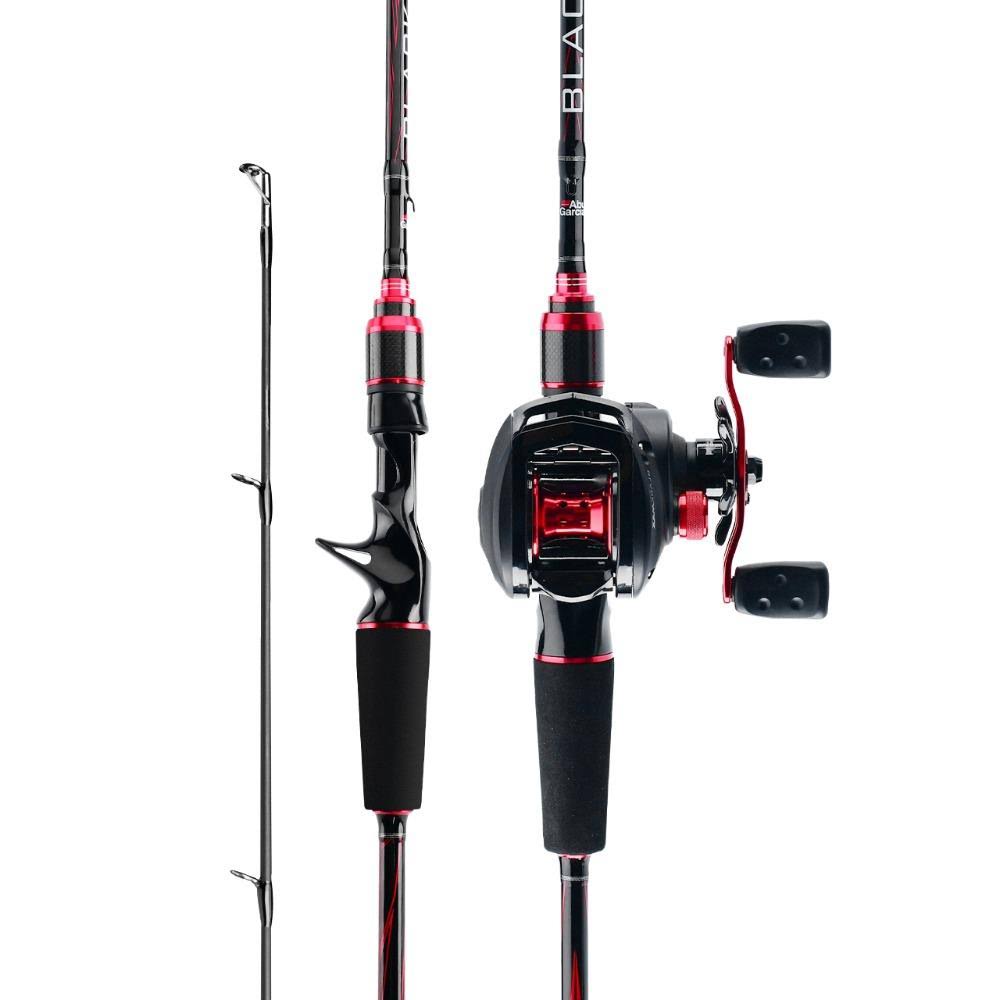 Original Abu Garcia New Black Max BMAX Baitcasting Lure Fishing Rod 2.13m ml M H MH Power Carbon Casting Fishing Rod