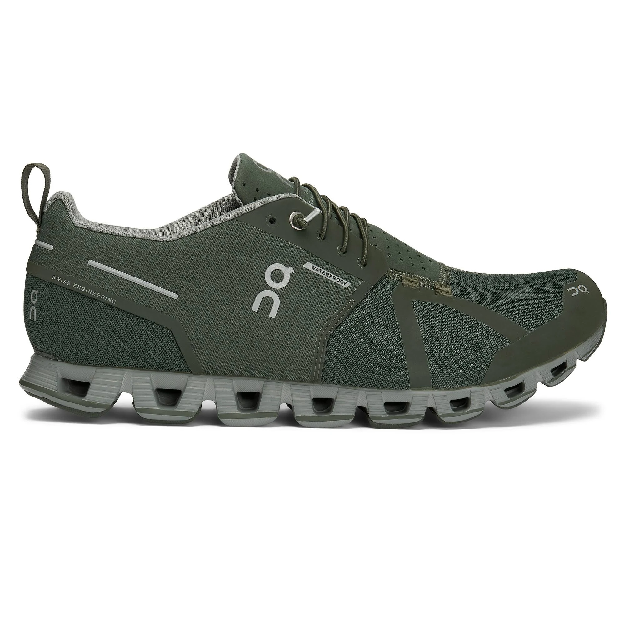 on Cloud Waterproof Men&s Forest / Lunar / 12.5