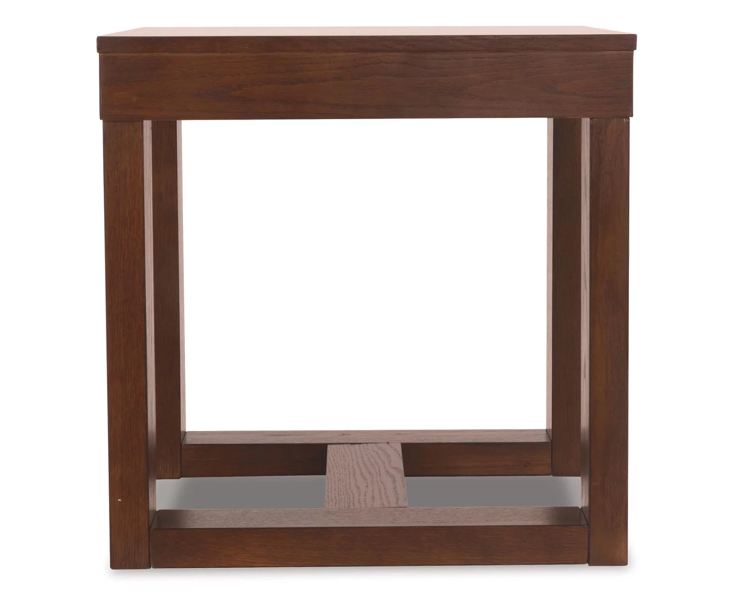 Signature Design by Ashley Contemporary Watson End Table  Dark Brown