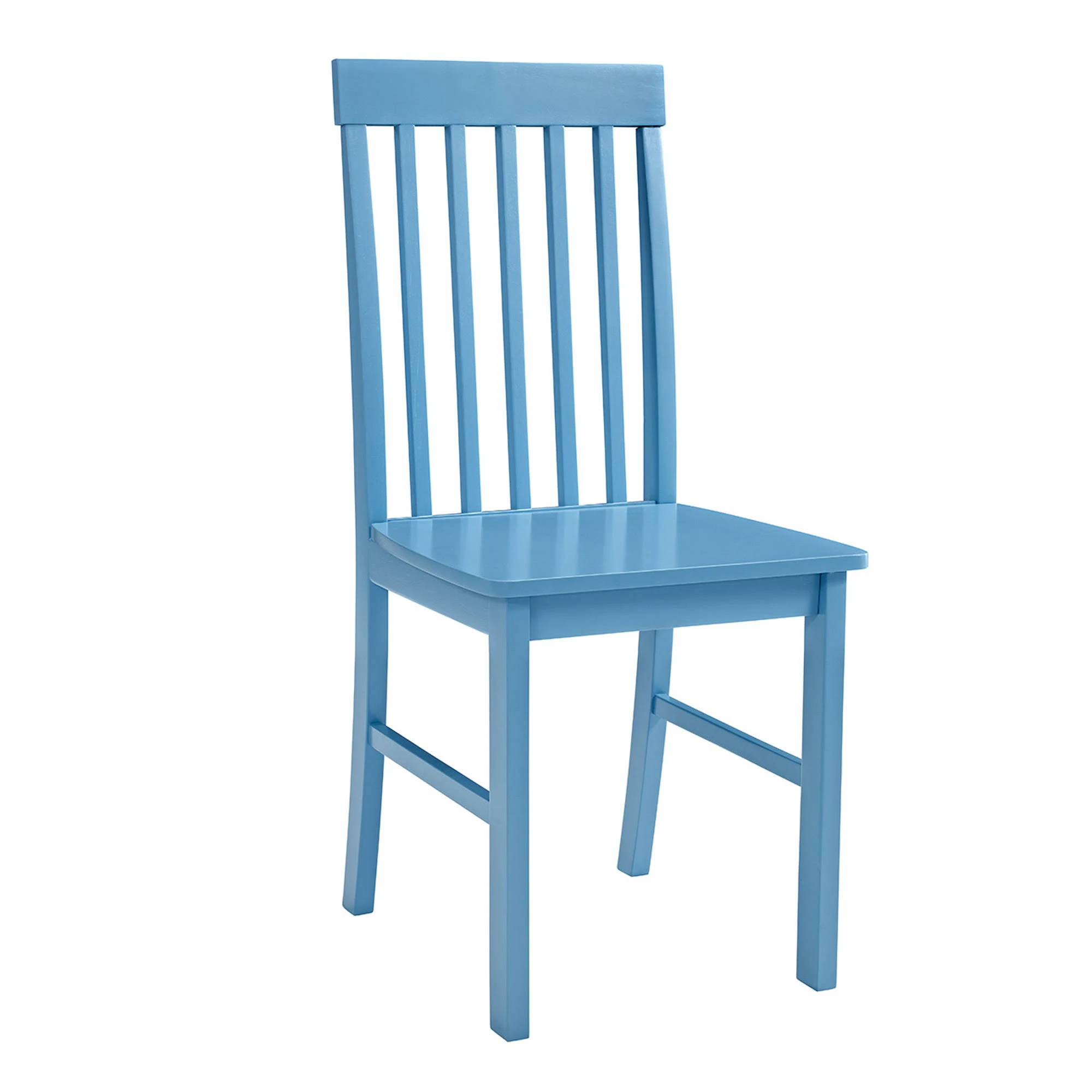 Walker Edison 5-Piece Greyson Dining Set-White/Powder Blue