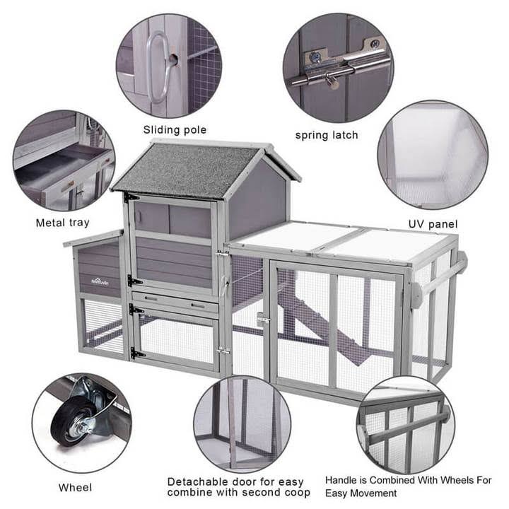 Chicken Coop, Chicken House AIR27( Inner Space 23.03ft&sup2;)