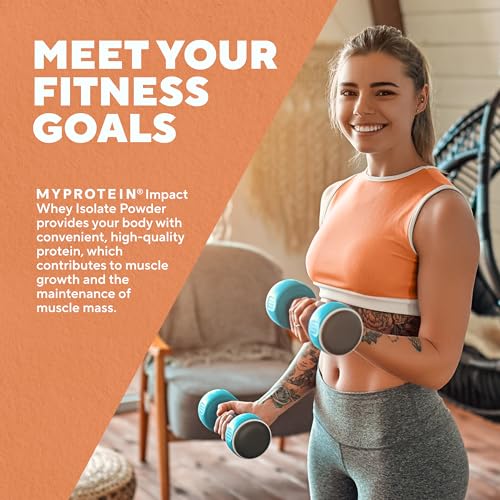 Myprotein Impact Whey Isolate Protein Powder (Caramel, 5.5 Pound (Pack of 1))