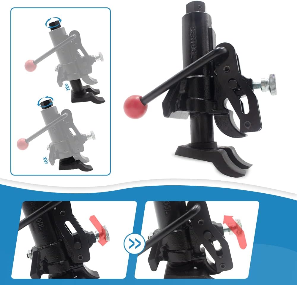 BESTOOL Manual Tire Bead Breaker - Manual Tire Changer Tool for ATV Tire Operation,Tractors,Trucks,Cars,Heavy Duty Tires Car Repair