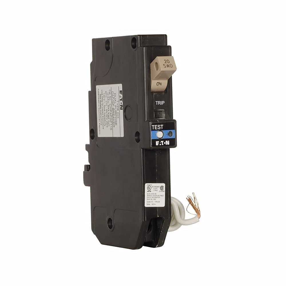 Eaton Cutler-Hammer Eaton CHFN120DF Pigtail Connection Dual Function AFCI/GFCI Circuit Breaker 1-Pole 20 Amp 120 Volt AC - Shop Hardware Tools Online Store