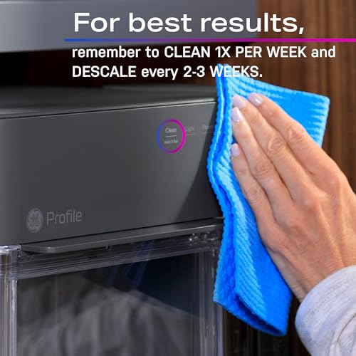 GE Profile Opal 2.0 Countertop Nugget Ice Maker Ice Machine with WiFi Connectivity Smart Home Kitchen Essentials