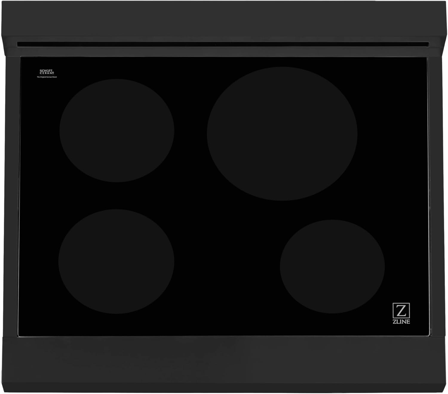 ZLINE 36" 4.6 cu. ft. Induction Range with a 4 Element Stove and Electric Oven in Black Stainless Steel (RAIND-BS-36)