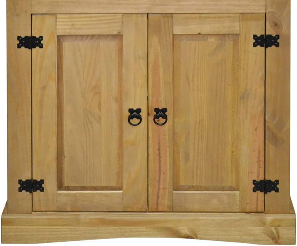 CHARMMA Cupboard Mexican Pine Corona Range 31.5"x15.7"x66.9"