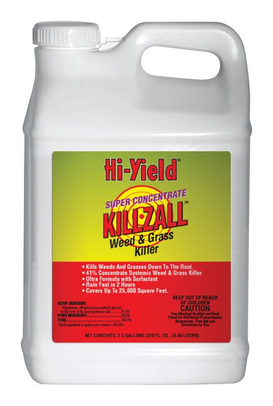 Hi-Yield Killzall Grass u0026 Weed Killer Concentrate 2.5 Gal