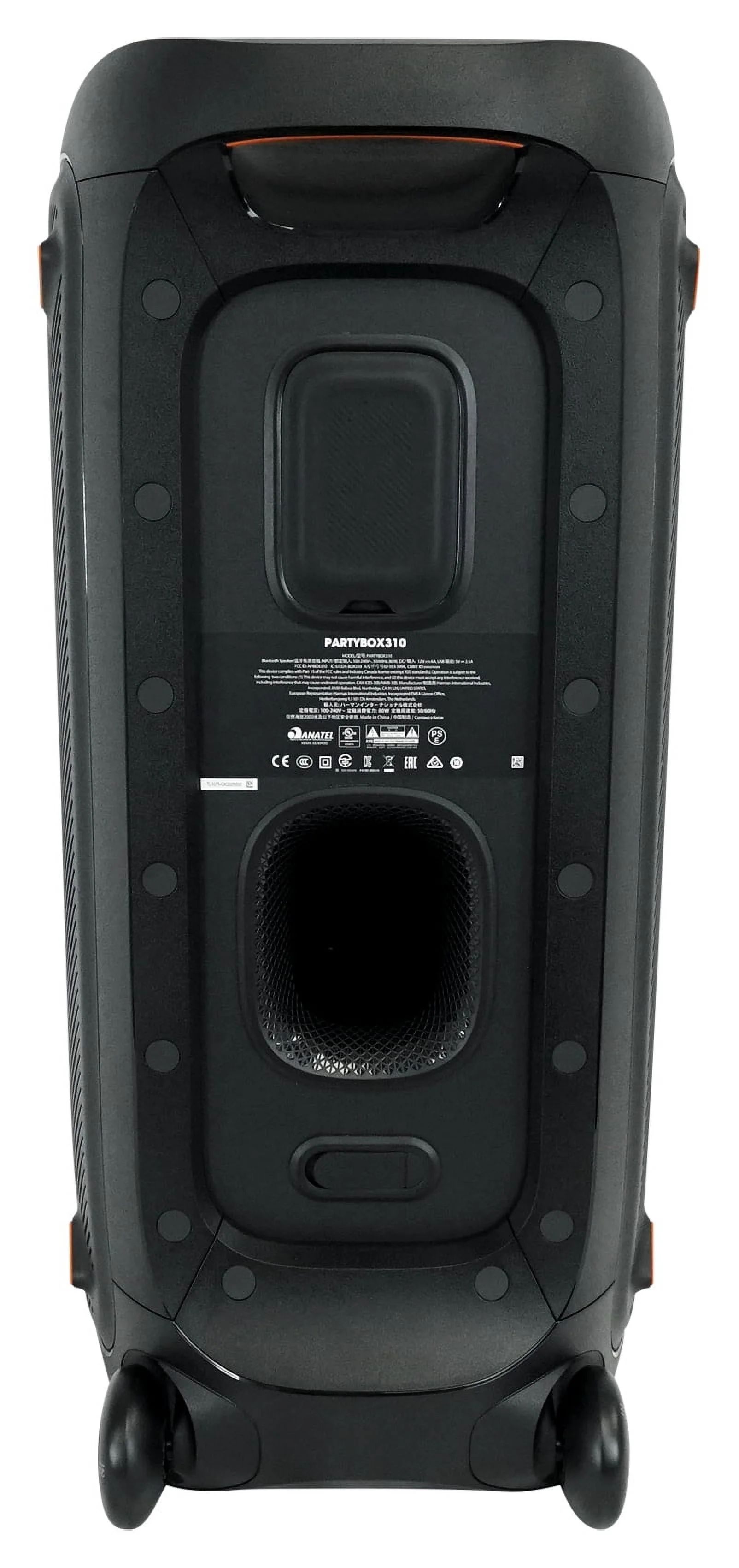 JBL Partybox 310 Portable Rechargeable Bluetooth RGB LED Party Box Speaker+Mic