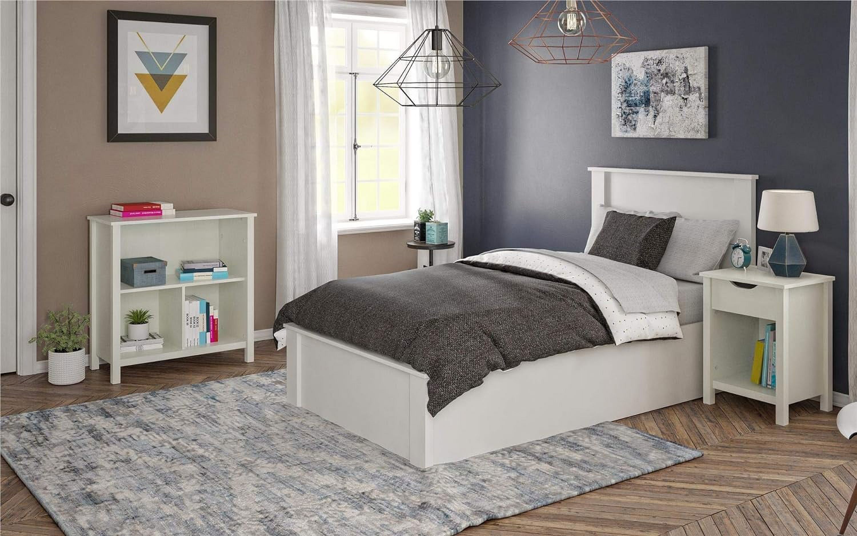 Alyssa Headboard, Ivory Oak