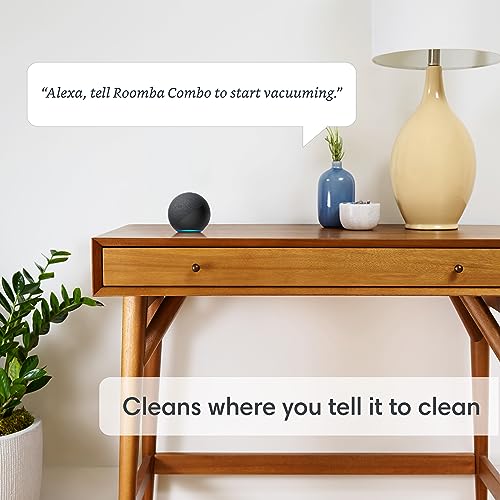 iRobot Roomba i3+ EVO (3550) Self-Emptying Robot Vacuum – Now Clean by Room with Smart Mapping, Empties Itself for Up to 60 Days, Works with Alexa, Ideal for Pet Hair, Carpets​, Roomba i3+
