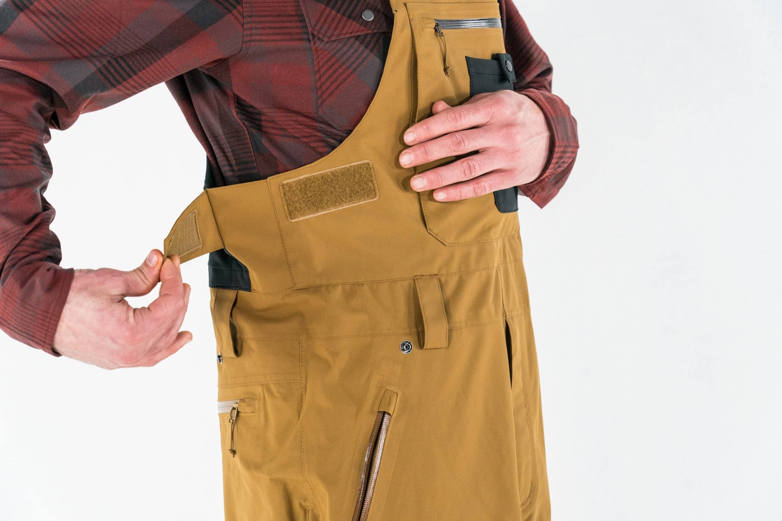 Flylow Baker Bib - Men&s Rye / S