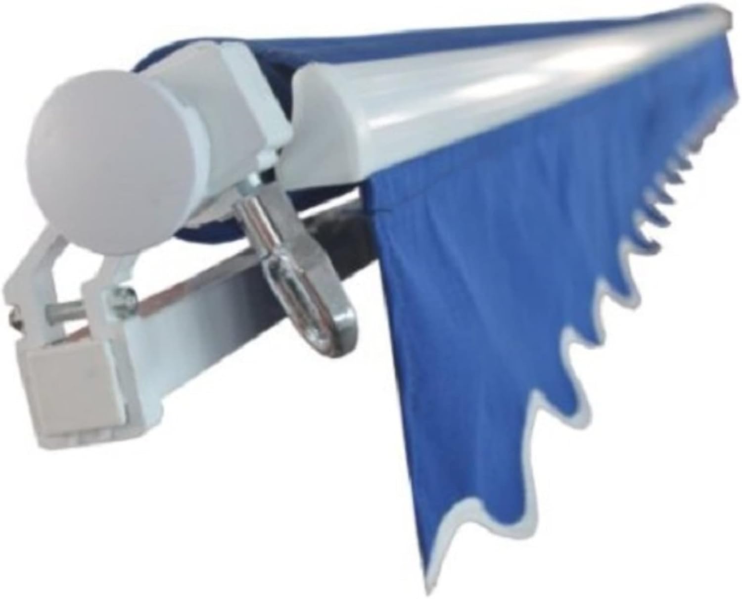 ALEKO AW12X10BLUE30 Retractable Patio Awning 12 x 10 Feet Blue