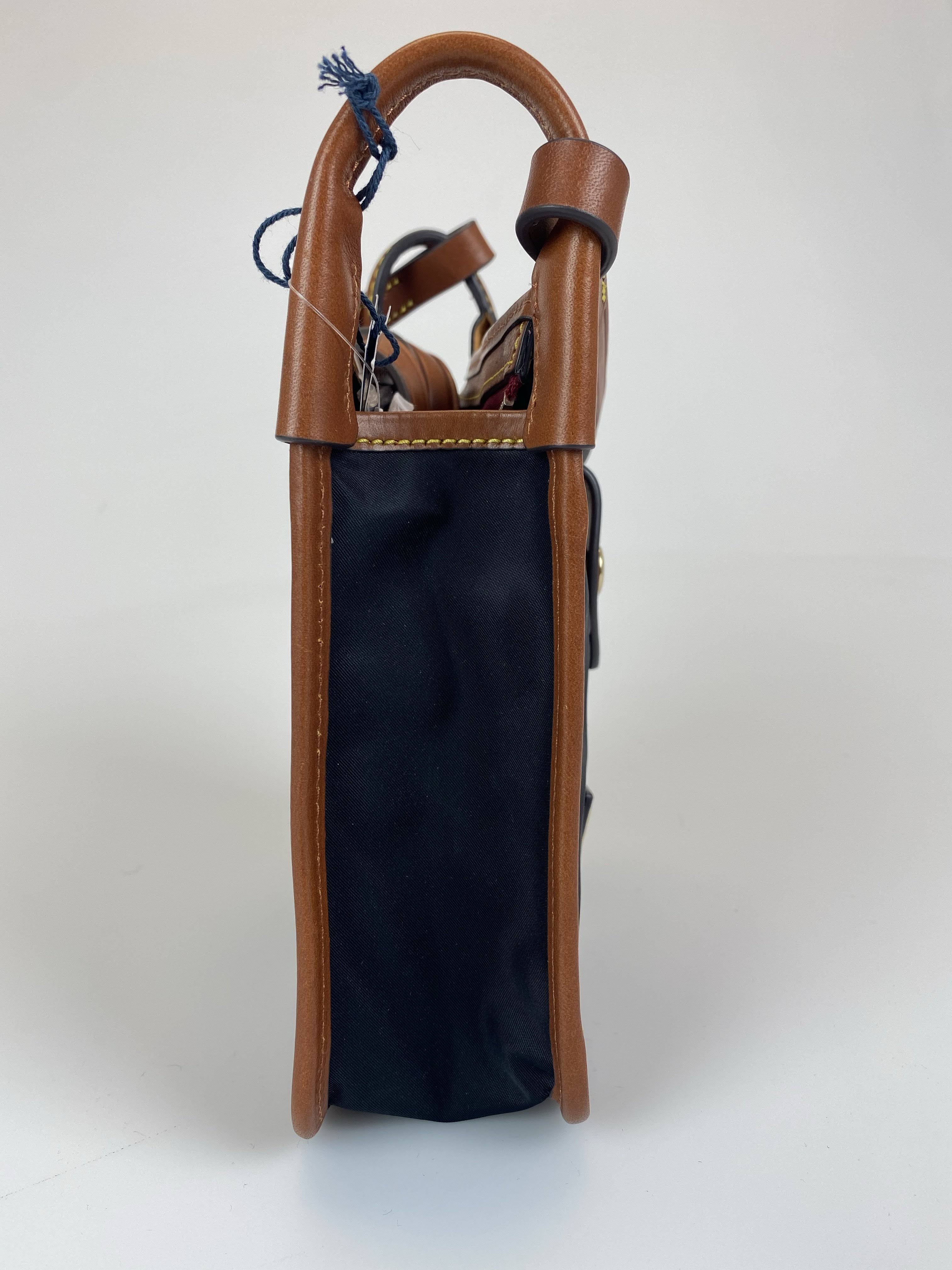 Dooney u0026 Bourke Wayfarer Nylon Letter Carrier Crossbody Black