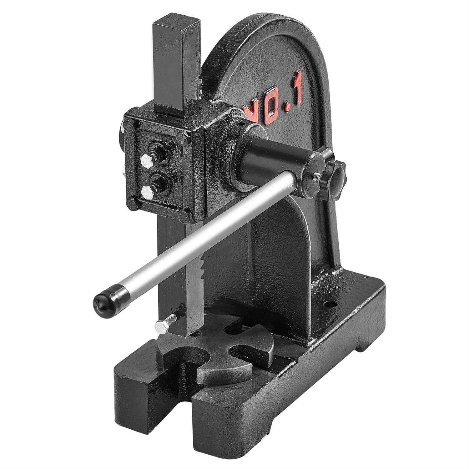 VEVOR Arbor Press 1 Ton Manual Arbor Press 5.9 Maximum Height Cast Iron Heavy-duty Manual Arbor Press - Shop Hardware Tools Online Store