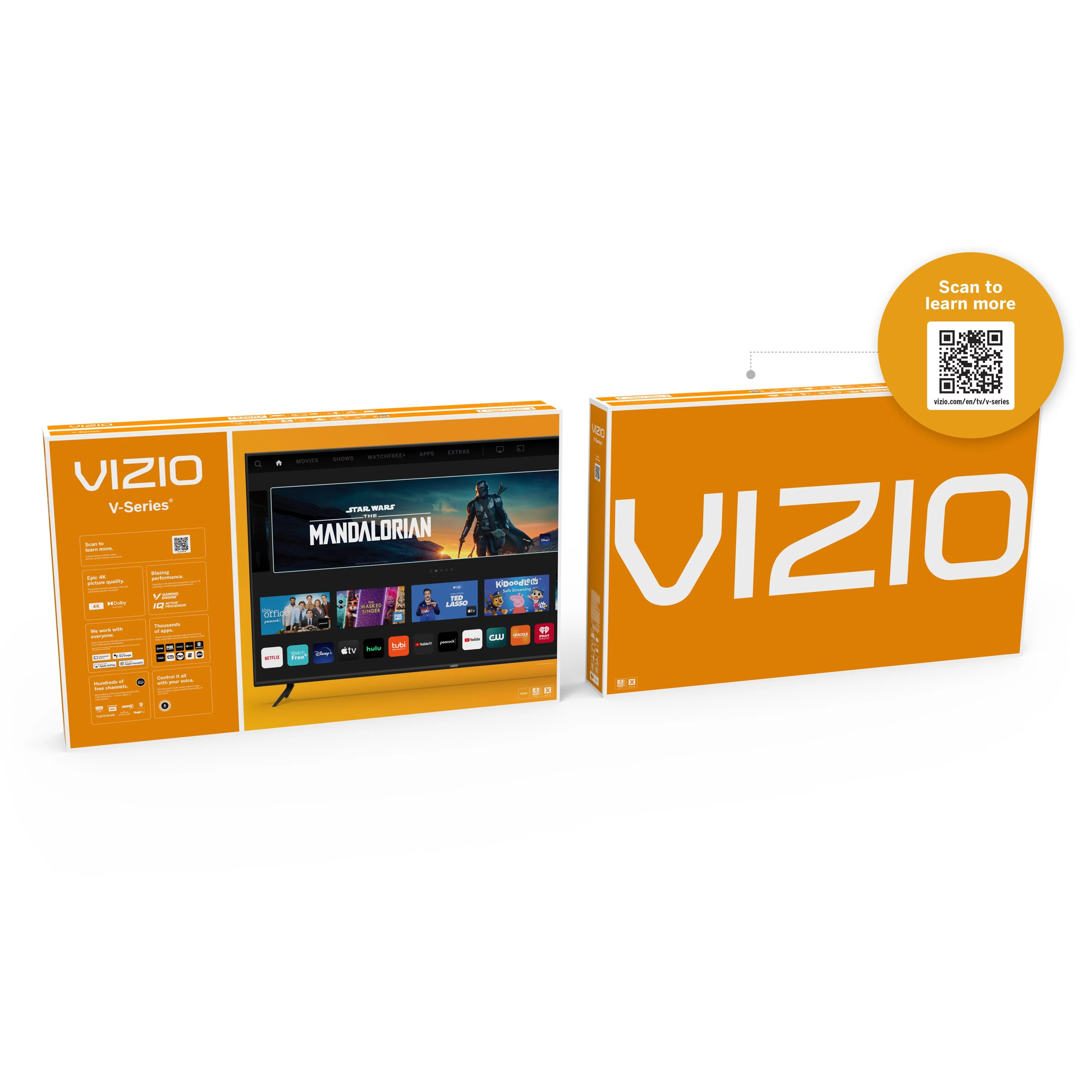 VIZIO 75 Class V-Series 4K UHD LED Smart TV V755-J04