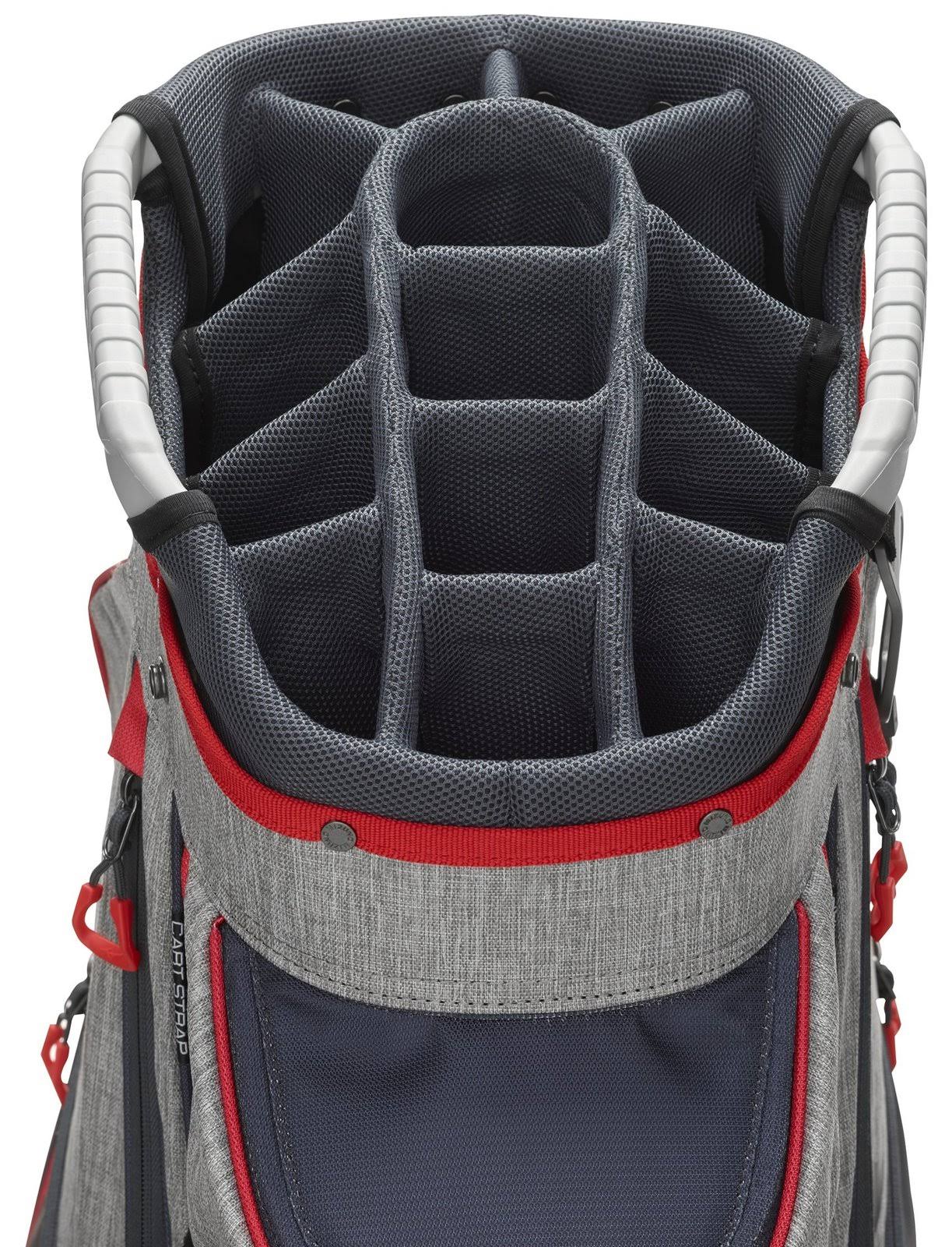 Mizuno BR-D4C Golf Cart Bag - Grey-Black