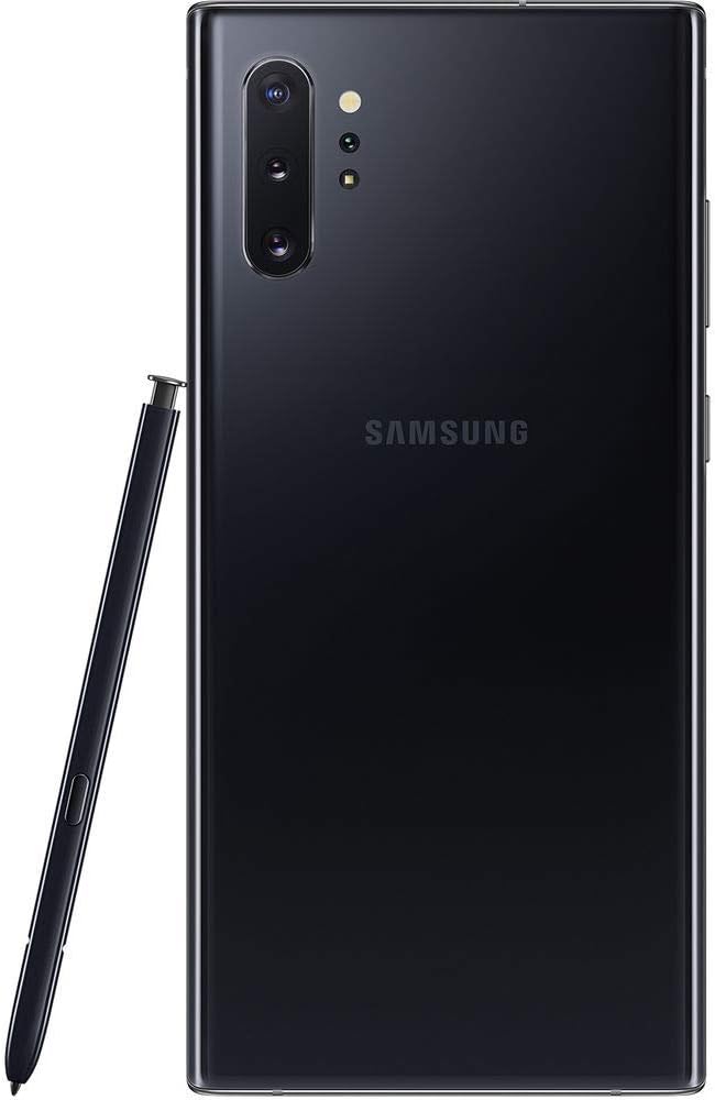 Samsung Galaxy Note 10+ N975F/DS, 4G LTE, International Version (No US Warranty), 256GB, Aura Black - GSM Unlocked
