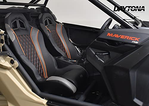 AAAA Aces Racing Canam X3 Suspension Seats Can-Am Maverick X3 X DS Turbo R RR 2017+ ((Seats Only), (Apex) Red)